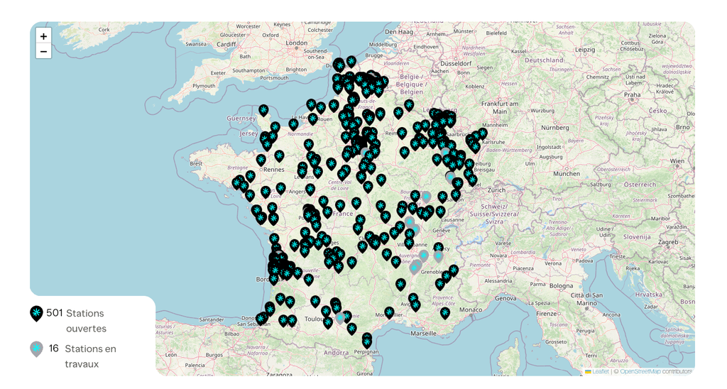 Top 5 des réseaux de recharge les plus économiques en France